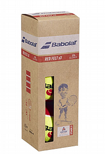 כדור טניס בבולט Red Felt X3 Babolat כדור טניס בבולט Red Felt X3 Babolat