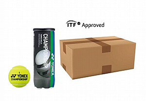 כדורי טניס YONEX CHAMPIONSHIP- קרטון 72 יח’ כדורי טניס YONEX CHAMPIONSHIP- קרטון 72 יח’