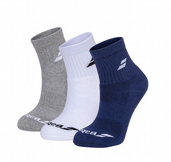 ������ ����� ����� Quarter Pack Socks X3 Pairs Men Babolat